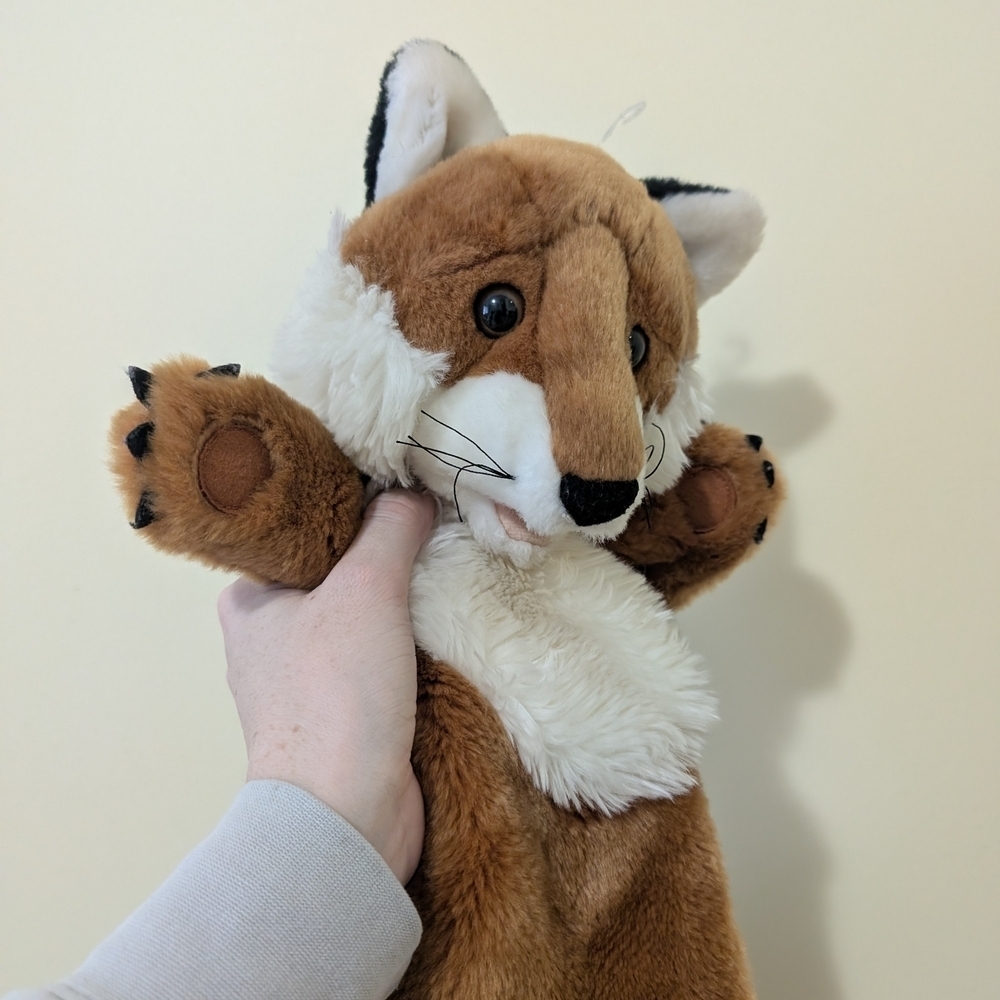 Adorable Fox Hand Puppet - Picture 3 of 12